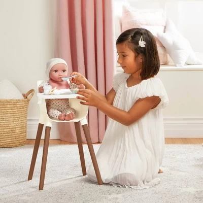 LullaBaby Doll High Chair And Feeding Set Accessories 4 LullaBaby Doll High Chair And Feeding Set Accessories - Image 2