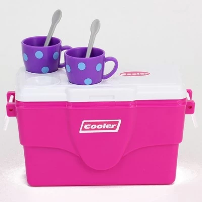 Sophia’s Cooler, Mugs And Grocery Food Set For 18'' Dolls, Hot Pink 4 Sophia’s Cooler, Mugs And Grocery Food Set For 18'' Dolls, Hot Pink - Image 2