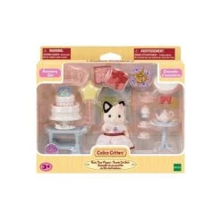 Dolls Discount Store 22 Calico Critters Party Time Playset Tuxedo Cat Girl