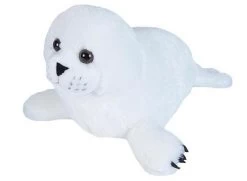 Wild Republic Cuddlekins Harp Seal Pup Stuffed Animal, 12 Inches