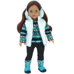 Sophia’s Sweater, Leggings, Vest, And Boots Set For 18" Dolls -Dolls Discount Store GUEST 074213b5 c372 4464 8baf bc520d2355ed
