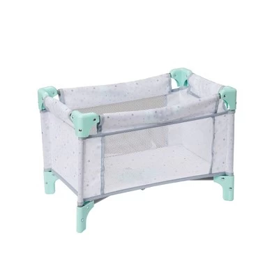 Perfectly Cute Baby Doll Crib Mint Colored 3 Perfectly Cute Baby Doll Crib Mint Colored