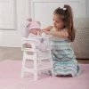 Badger Basket White Rose Doll High Chair 2 Badger Basket White Rose Doll High Chair -Dolls Discount Store GUEST 078dc62f 6961 439b b294 ad8ff6dc7c24