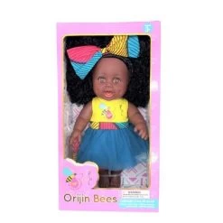 Orijin Bees Cocoa Belle 12" Baby Bee Doll - Black Hair With Brown Eyes 11 Orijin Bees Cocoa Belle 12" Baby Bee Doll - Black Hair With Brown Eyes -Dolls Discount Store GUEST 0874e7d2 c916 4719 b6b1 6f738b2a71a4