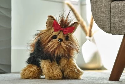 Bearington Stuffed Yorkshire Terrier: Chewie The Yorkie Plush Puppy, Ultra-Soft 13 3 Bearington Stuffed Yorkshire Terrier: Chewie The Yorkie Plush Puppy, Ultra-Soft 13