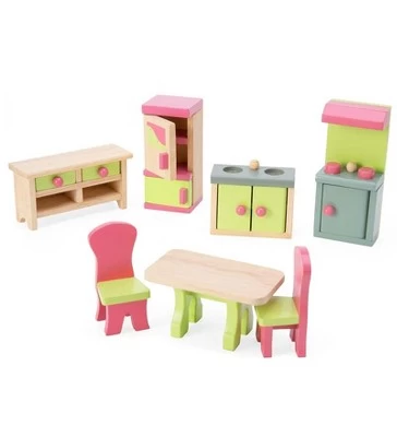 HearthSong 35-Piece Dollhouse Furniture For Kids 8 HearthSong 35-Piece Dollhouse Furniture For Kids - Image 6