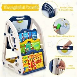 Costway 3-in-1 Kids Art Easel Double-Sided Tabletop Easel W/Art Accessories -Dolls Discount Store GUEST 0ad93162 909c 490e 8e32 94107ee1cefd