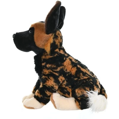Wild Republic Cuddlekins African Wild Dog Stuffed Animal, 12 Inches 4 Wild Republic Cuddlekins African Wild Dog Stuffed Animal, 12 Inches - Image 2