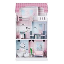 Teamson Kids 'Wonderland' Children's 2 In 1 Doll House & Play Kitchen TD-12515P -Dolls Discount Store GUEST 0c6f3d47 d7d7 4abd 90d6 7ebbf67f89c1