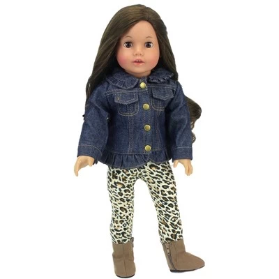 Sophia’s Jean Jacket, Leggings, And Boots Set For 18" Dolls 3 Sophia’s Jean Jacket, Leggings, And Boots Set For 18" Dolls