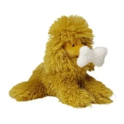 Manhattan Toy Posh Pepper Afghan Hound Dog 9" Stuffed Animal With Magnetic Plush Bone. -Dolls Discount Store GUEST 10e3cbd4 3c67 4324 8732 33a47daa194a