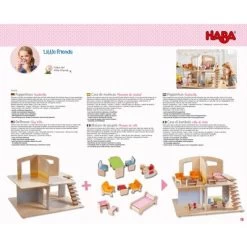 HABA Little Friends Dollhouse City Villa With 10 Pieces Of Furniture 20 HABA Little Friends Dollhouse City Villa With 10 Pieces Of Furniture -Dolls Discount Store GUEST 12085b16 b718 4e24 9ebd f712054452df