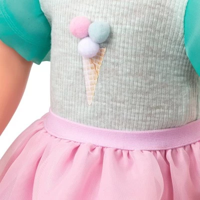 Our Generation Ice Cream Outfit With Roller Skates For 18" Dolls - Scoopalicious 5 Our Generation Ice Cream Outfit With Roller Skates For 18" Dolls - Scoopalicious - Image 3