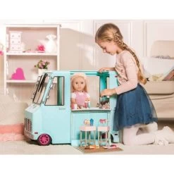 Our Generation Sweet Stop Ice Cream Truck With Electronics For 18" Dolls - Light Blue 16 Our Generation Sweet Stop Ice Cream Truck With Electronics For 18" Dolls - Light Blue -Dolls Discount Store GUEST 1870b526 40f0 49e2 aa0b 0514dcc6ef48