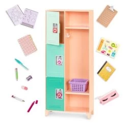 Our Generation Classroom Cool School Locker Accessory Set For 18" Dolls 14 Our Generation Classroom Cool School Locker Accessory Set For 18" Dolls -Dolls Discount Store GUEST 197538a0 bf80 4001 a2f7 a8dc507f2173