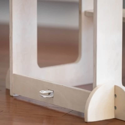 Busy Kids 2-in-1 Kitchen Tower & Kids Art Desk - Natural 13 Busy Kids 2-in-1 Kitchen Tower & Kids Art Desk - Natural - Image 11