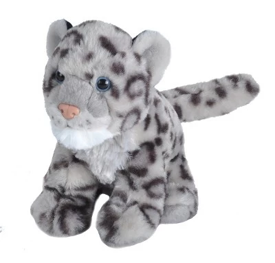 Wild Republic Cuddlekins Mini Baby Snow Leopard Stuffed Animal, 8 Inches 3 Wild Republic Cuddlekins Mini Baby Snow Leopard Stuffed Animal, 8 Inches