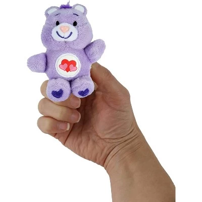 Super Impulse Worlds Smallest Care Bears Mini Plush | Harmony Bear 3 Super Impulse Worlds Smallest Care Bears Mini Plush | Harmony Bear