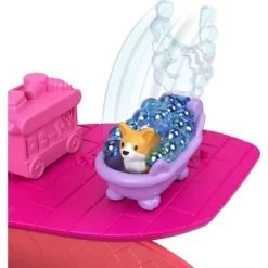 Polly Pocket Starring Shani Cuddly Cat Purse Compact Playset -Dolls Discount Store GUEST 21112569 5c17 43b1 802b 88548624bbc3