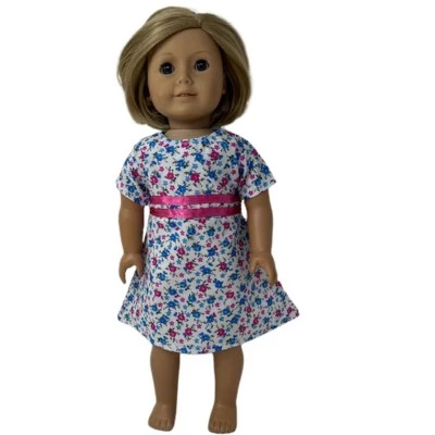 Doll Clothes Superstore Size 16 Matching Girl And Doll Flower Print Dresses 4 Doll Clothes Superstore Size 16 Matching Girl And Doll Flower Print Dresses - Image 2