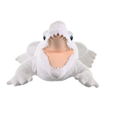 Wild Republic Cuddlekins White Alligator Stuffed Animal, 12 Inches 3 Wild Republic Cuddlekins White Alligator Stuffed Animal, 12 Inches