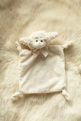 Bearington Baby Wee Lamby, Small Lamb Stuffed Animal Lovey Security Blanket, 8" X 7" 3 Bearington Baby Wee Lamby, Small Lamb Stuffed Animal Lovey Security Blanket, 8" X 7"