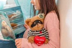 Bearington Lawless Lover Plush Stuffed Animal Teddy Bear With Heart, 10 Inches -Dolls Discount Store GUEST 25e04156 aecc 4fd9 bfc4 b12d150da503