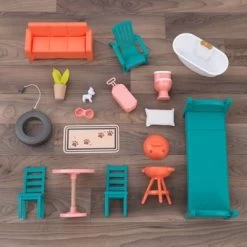 Kidkraft Backyard Cookout Wooden Dollhouse With 16 Play Furniture Accessories -Dolls Discount Store GUEST 261604c4 7a14 4ac2 af80 5aca4b6599c2