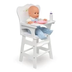 Badger Basket White Rose Doll High Chair -Dolls Discount Store GUEST 28411e8f fa6b 489d 8c53 2895fa982bf7