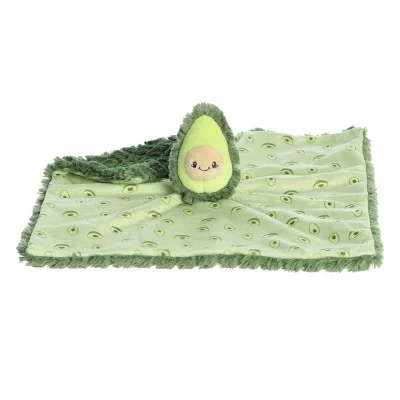Ebba Large Avocado Luvster Precious Produce Snuggly Baby Stuffed Animal Green 13" 7 Ebba Large Avocado Luvster Precious Produce Snuggly Baby Stuffed Animal Green 13" - Image 5