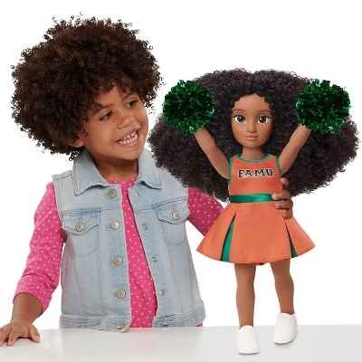 HBCyoU FAMU Cheer Captain Doll 4 HBCyoU FAMU Cheer Captain Doll - Image 2