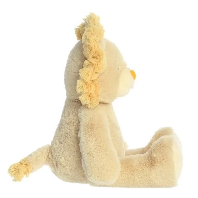 Ebba Cuddlers 14" Leo Lion Brown Stuffed Animal 4 Ebba Cuddlers 14" Leo Lion Brown Stuffed Animal - Image 2