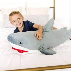 Melissa & Doug Giant Shark 3' Stuffed Animal -Dolls Discount Store GUEST 2f766d4b 02b7 4a57 b153 ded92ed9d217
