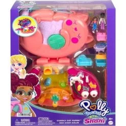Polly Pocket Starring Shani Cuddly Cat Purse Compact Playset -Dolls Discount Store GUEST 2fee4f31 58eb 43de 9c3c 3dce075896c6
