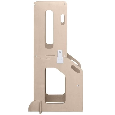 Busy Kids 2-in-1 Kitchen Tower & Kids Art Desk - Natural 6 Busy Kids 2-in-1 Kitchen Tower & Kids Art Desk - Natural - Image 4