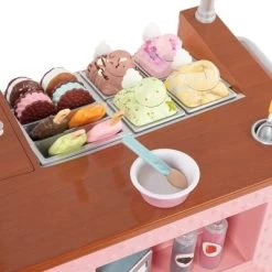 Our Generation Two Scoops Ice Cream Cart Accessory Set For 18" Dolls -Dolls Discount Store GUEST 31933826 3e27 41d4 b905 c6c20befe904