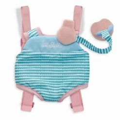 Manhattan Toy Wee Baby Stella Travel Time Carrier Set Soft Baby Doll Accessory