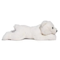 FAO Schwarz Lying Polar Bear 15" Stuffed Animal -Dolls Discount Store GUEST 328358ec 921f 4a89 8432 5552d01c7c0a