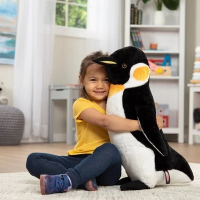 Melissa & Doug Giant Penguin - Lifelike Stuffed Animal (nearly 2 Feet Tall) 3 Melissa & Doug Giant Penguin - Lifelike Stuffed Animal (nearly 2 Feet Tall)