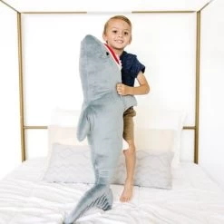 Melissa & Doug Giant Shark 3' Stuffed Animal -Dolls Discount Store GUEST 333b8135 a7a7 422e 8443 7780c62270e4
