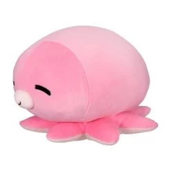 Toynk MochiOshis 12-Inch Character Plush Toy Animal Pink Octopus | Izumi Inkyoshi