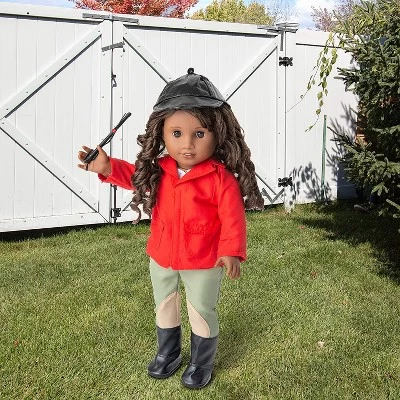 Dress Along Dolly Equestrian Horse Riding Outfit For American Girl Doll 5 Dress Along Dolly Equestrian Horse Riding Outfit For American Girl Doll - Image 3