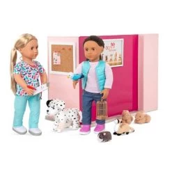 Our Generation Healthy Paws Vet Clinic Playset In Pink With Electronics For 18" Dolls -Dolls Discount Store GUEST 37e5a4c0 83b4 419d 9529 491289c9a5dd
