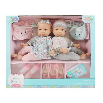 Madame Alexander Small Wonder 14" Baby Doll Twins Set - Blue Eyes 4 Madame Alexander Small Wonder 14" Baby Doll Twins Set - Blue Eyes - Image 2