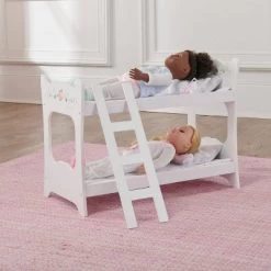Badger Basket White Rose 18" Doll Bunk Bed -Dolls Discount Store GUEST 3a5248d3 3374 44f6 93c0 0be0ffde71b2