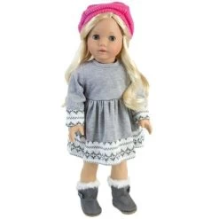 Sophia’s Doll Dress, Leggings, Hat, And Scarf Set For 18" Dolls -Dolls Discount Store GUEST 3ac40a3e d391 47ff 9a40 4ed350ecca28