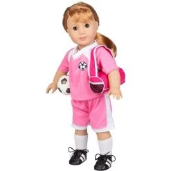 Dress Along Dolly Soccer Uniform Outfit For American Girl Doll 7 Dress Along Dolly Soccer Uniform Outfit For American Girl Doll -Dolls Discount Store GUEST 3c6708f3 ebc1 4606 8908 98dfe1400645