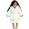 Sophia’s Faux Faux Fur Coat With Sash Closure For 18" Dolls, Ivory -Dolls Discount Store GUEST 3d35984e ba8a 4ebf 9c94 73df54107f8c