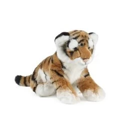 Living Nature Tiger Sitting Plush Toy