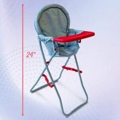 The New York Doll Collection 18 Inch Doll High Chair -Dolls Discount Store GUEST 44ee54e3 6259 4936 9f69 cc1b16f6a060
